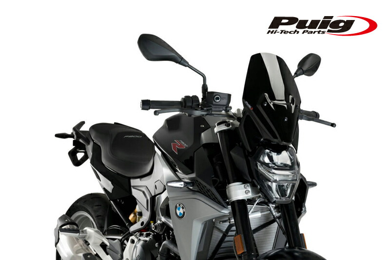 【楽天市場】Puig 20359F NEW GENERATION SPORT [DARK SMOKE] ステー無し BMW F900R (20-23) プーチ  スクリーン カウル : RAMBUTAN