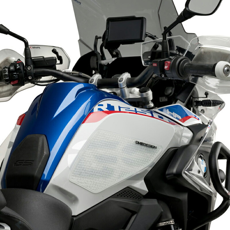 Puig 20060W SPECIFIC SIDE TANK PADS [CLEAR] BMW R1250GS (19-23) R1250GS RALLYE (21-23) プーチ サイド タンク パッド