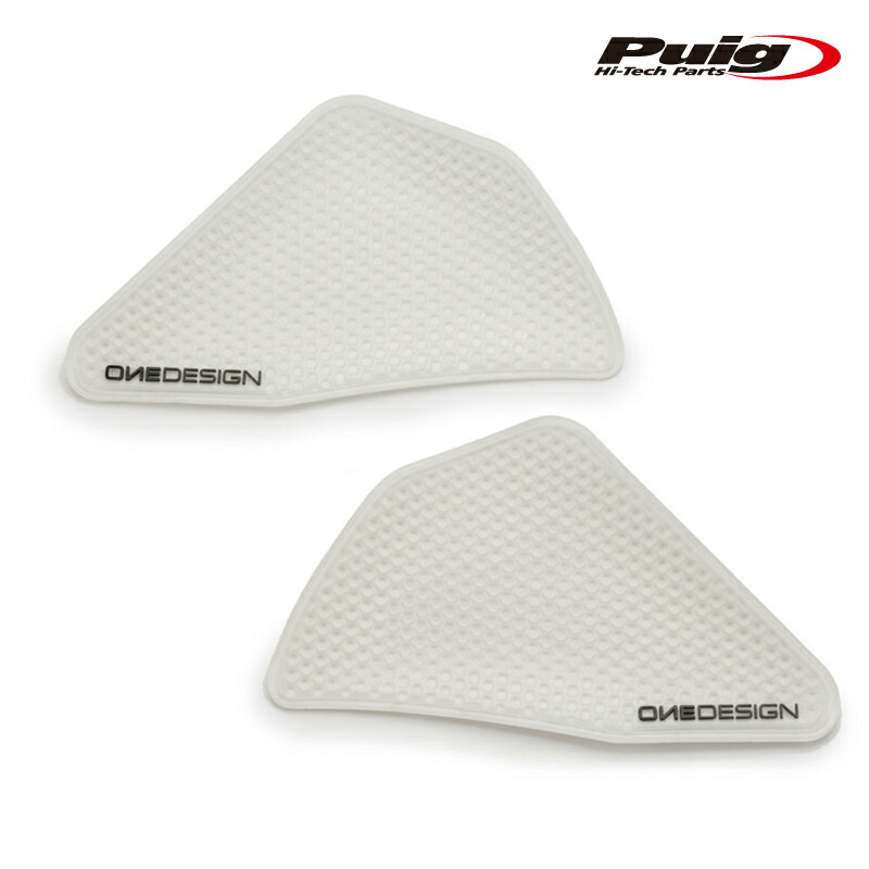 Puig 20603W SPECIFIC SIDE TANK PADS YAMAHA YZF-R3 (15-18) YZF-R25 (15-18) [CLEAR] プーチ サイド タンクパッド