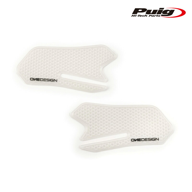 Puig 20743W SPECIFIC SIDE TANK PADS DUCATI PANIGALE V2 (21-23) PANIGALE V2 BAYLISS (21-23) [CLEAR] プーチ サイド タンクパッド