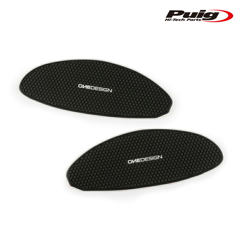Puig 20797N SPECIFIC SIDE TANK PADS aprilia RSV4 (21-23) TUONO V4 (21-23) [BLACK] プーチ サイドタンクパッド