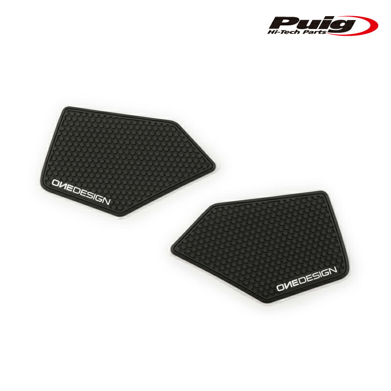 Puig 20799N SPECIFIC SIDE TANK PADS [BLACK] YAMAHA TRACER 9 (21-23) プーチ サイド タンクパッド