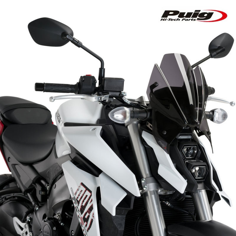 [期間限定35%OFF]Puig 20833F NEW GENERATION SPORT [DARK SMOKE] SUZUKI GSX-S1000 (21-24) GSX-S950 (22-23) プーチ スクリーン カウル｜RAMBUTAN