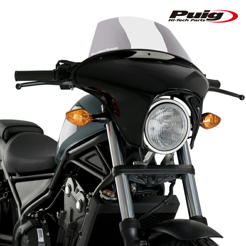 シルバーグレー サイズ Puig 21064W BATWING SML WINDSCREEN TOURING ...