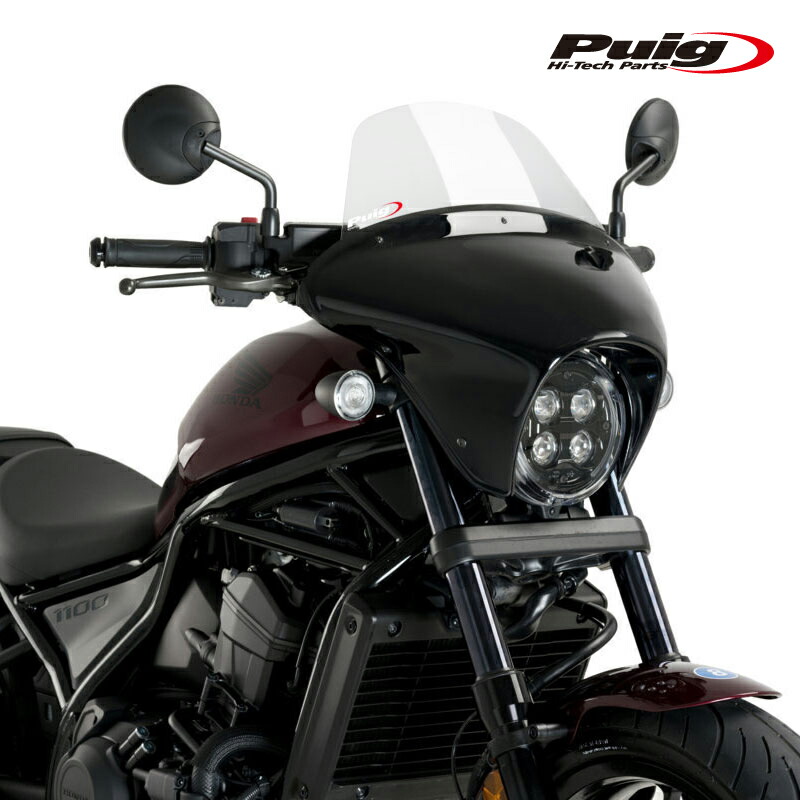 【楽天市場】Puig 21055H BATWING SML WINDSHIELD SPORT