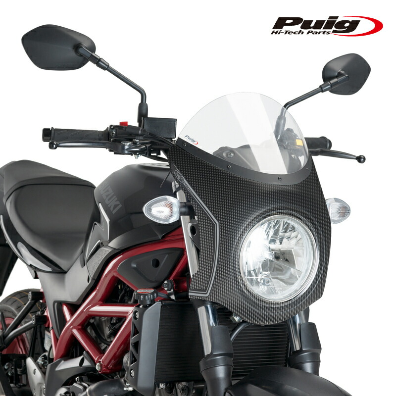 楽天市場】Puig 3133N RETRO SEMI FAIRING [BLACK] HONDA CB1000R NEO