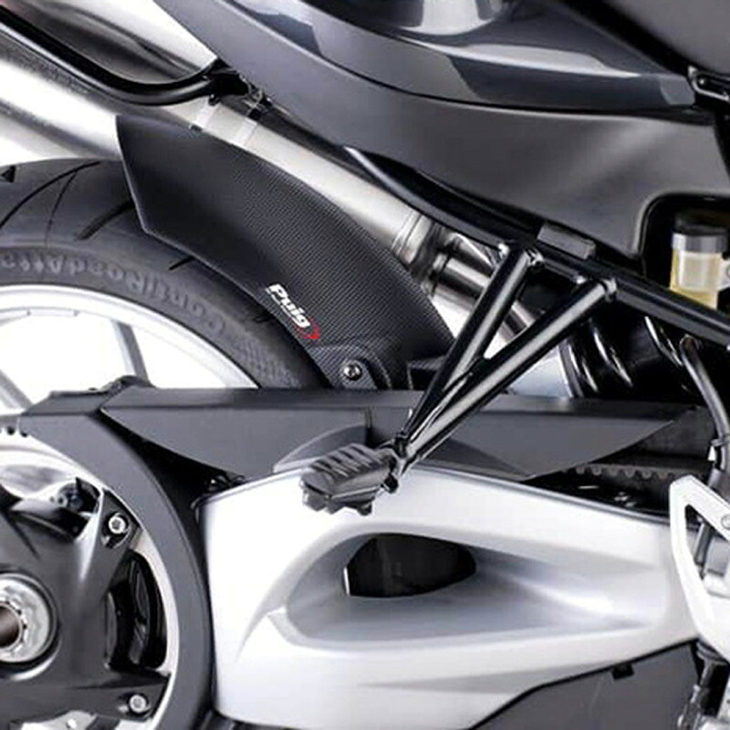 Puig 6447C リアフェンダー BMW F800GT (13-17) プーチ バイク カスタム パーツ カーボンプリント｜RAMBUTAN