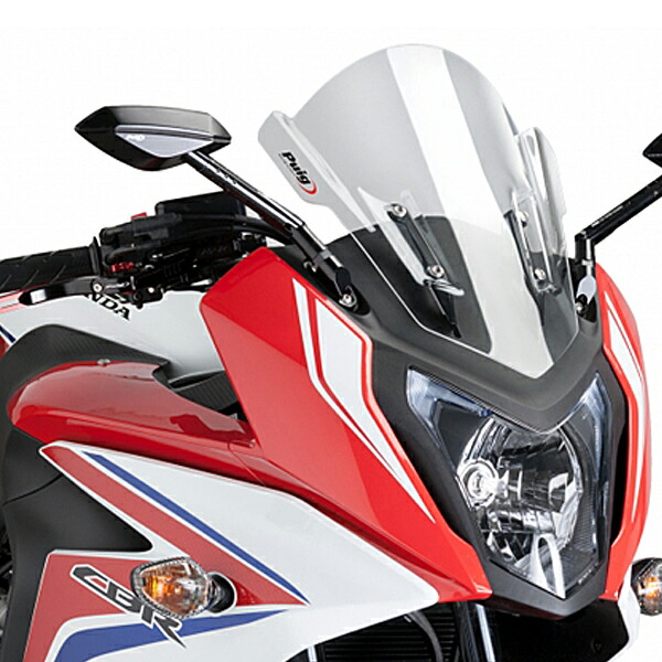 Puig 7003W RACING-SCREEN [CLEAR] HONDA CBR650F (14-18) プーチ スクリーン カウル