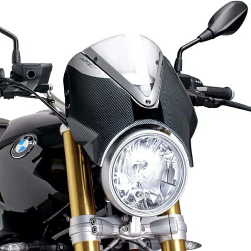 Puig 7559W NEW GENERATION RETROVISION [CLEAR] CARBON LOOK BMW R nine T (14-22) PURE (17-22) SCRAMBLER (21-22) プーチ スクリーン カウル｜RAMBUTAN 20,723円