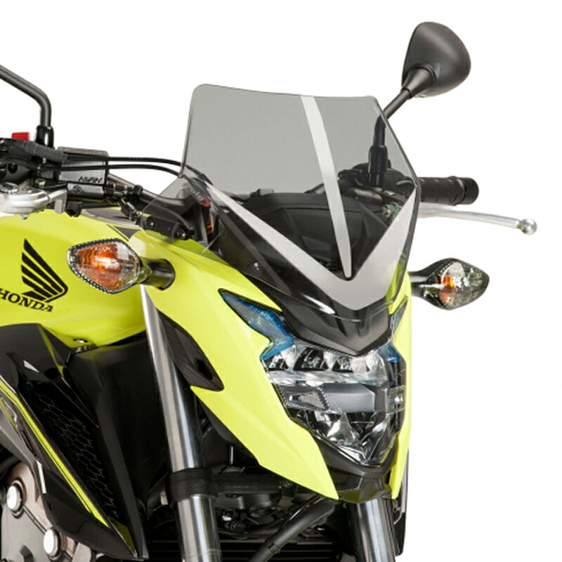 Puig 8923H NEW GENERATION [SMOKE] HONDA CB400F (16-18) CB500F (16-18) プーチ スクリーン カウル