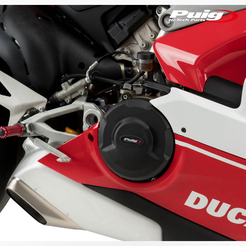 Puig 20139N ENGINE PROTECTIVE COVERDUCATI PANIGALE V4 (18-24) PANIGALE V4 SP2 (22-23) PANIGALE 1100 V4S (18-24) プーチ エンジンカバー|RAMBUTAN