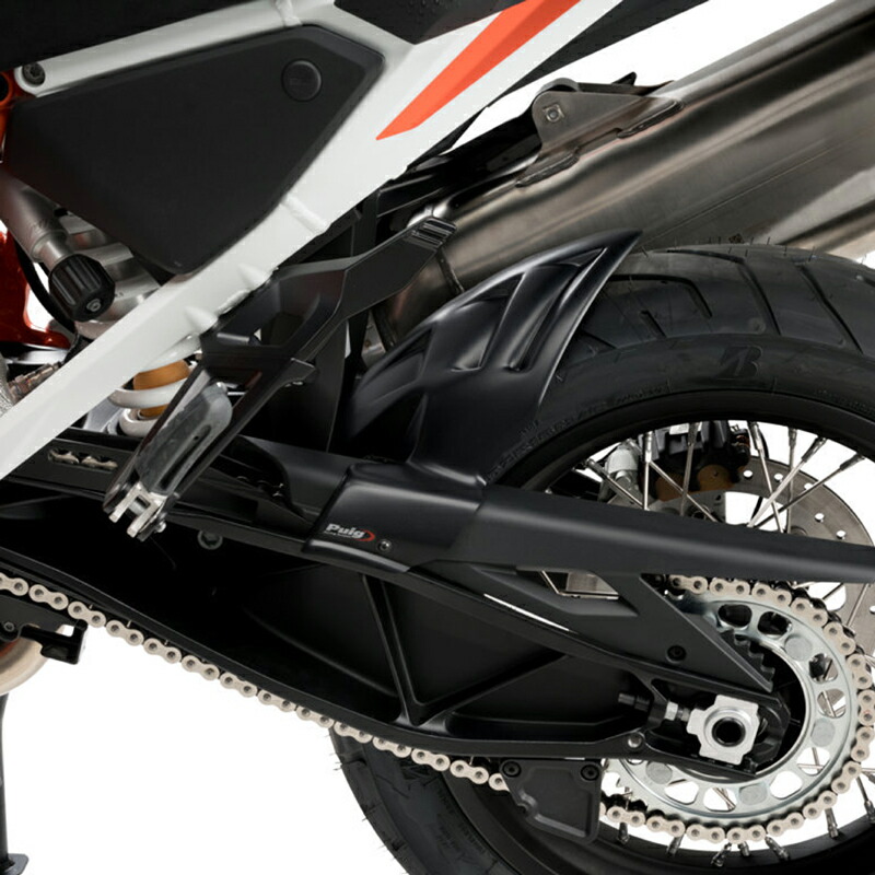 KTM 1290 スーパーアドベンチャー R S Puig 20649J プーチ リアフェンダー バイク カスタム パーツ マッド ブラック