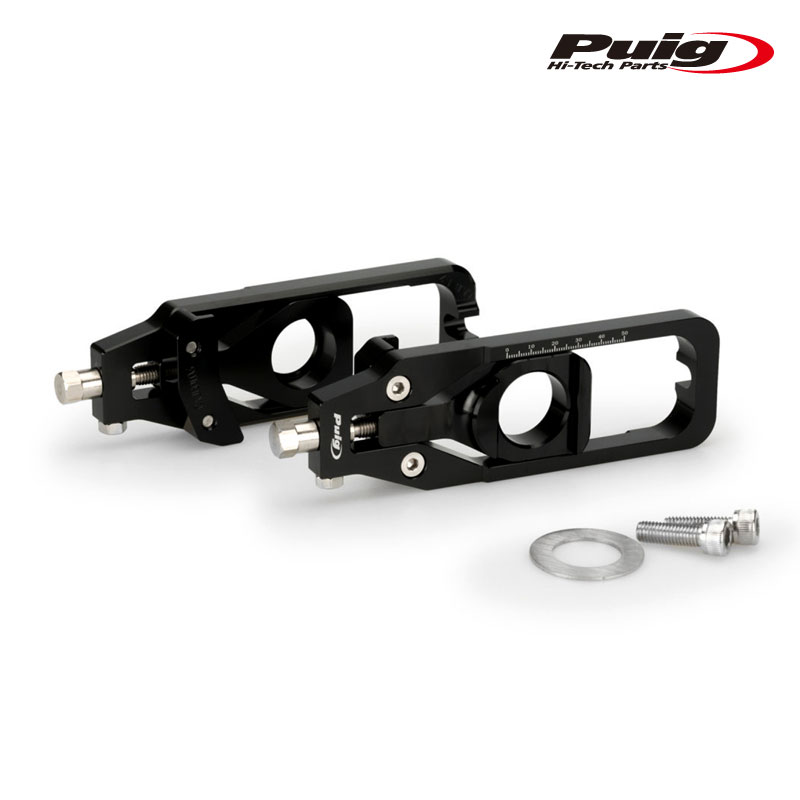 Puig 20686N CHAIN TENSIONER [BLACK] BMW S1000R (14-22) S1000RR (09-18) プーチ チェーン テンショナー