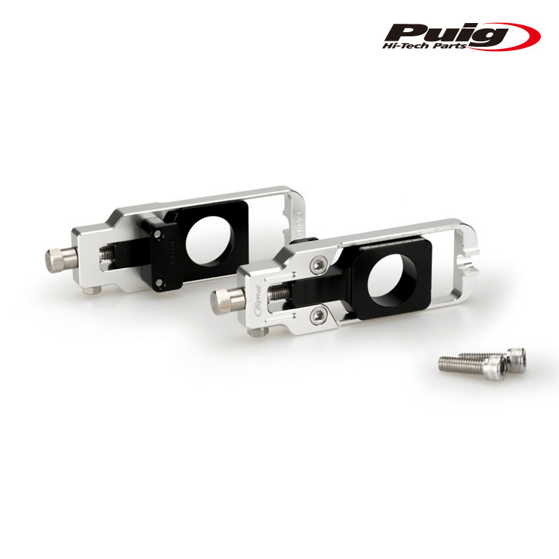Puig 20687P CHAIN TENSIONER [SILVER] HONDA CBR1000RR FIREBLADE (20-25) CBR1000RR-R FIREBLADE (20-25) プーチ チェーン テンショナー