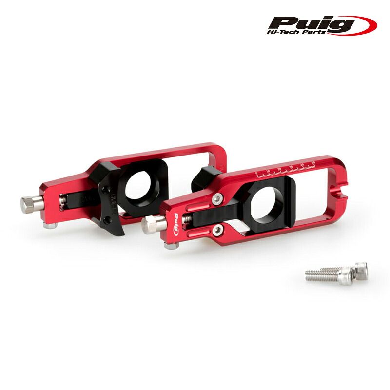 Puig 20694R CHAIN TENSIONER [RED] YAMAHA YZF-R1 (09-14) プーチ チェーン テンショナー