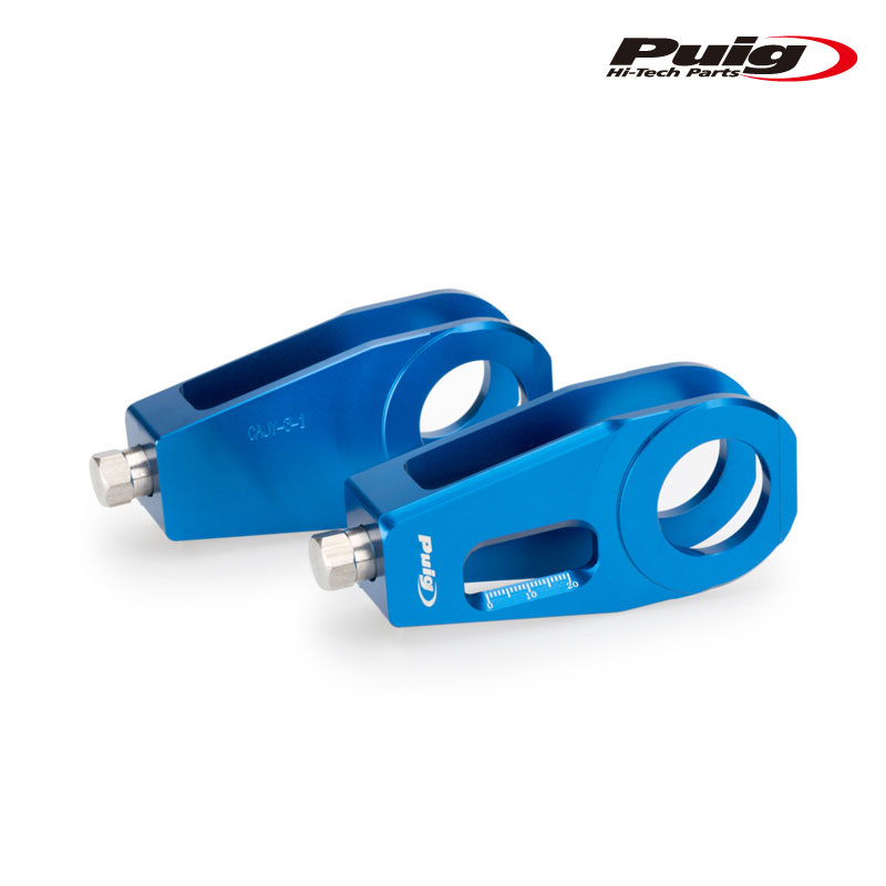 Puig 20697A CHAIN TENSIONER [BLUE] YAMAHA YZF-R6 (06-16) プーチ チェーン テンショナー