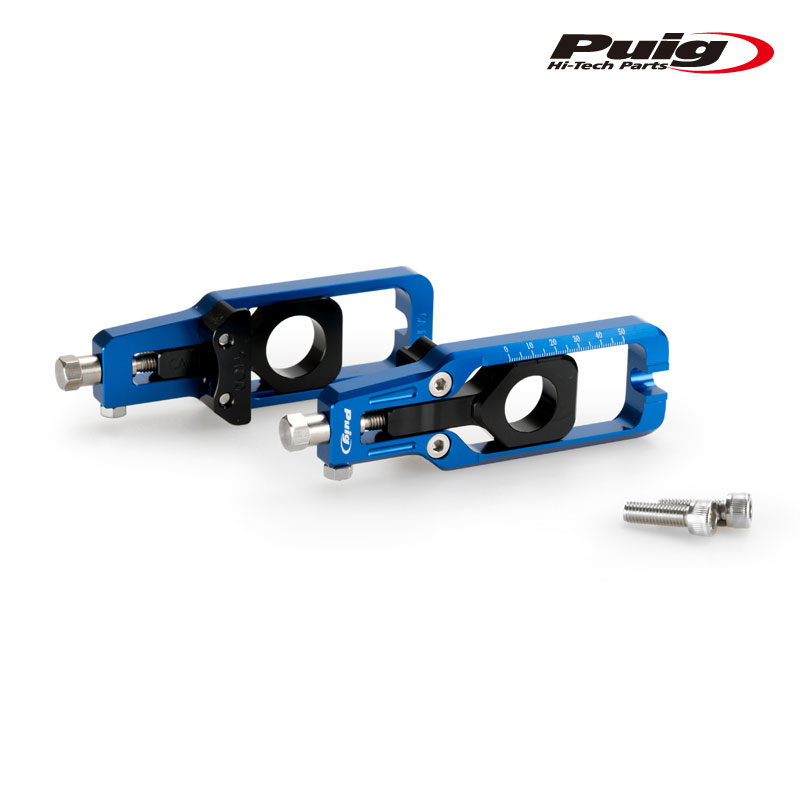 Puig 21039A CHAIN TENSIONER [BLUE] HONDA CBR600RR (07-16) プーチ チェーン テンショナー