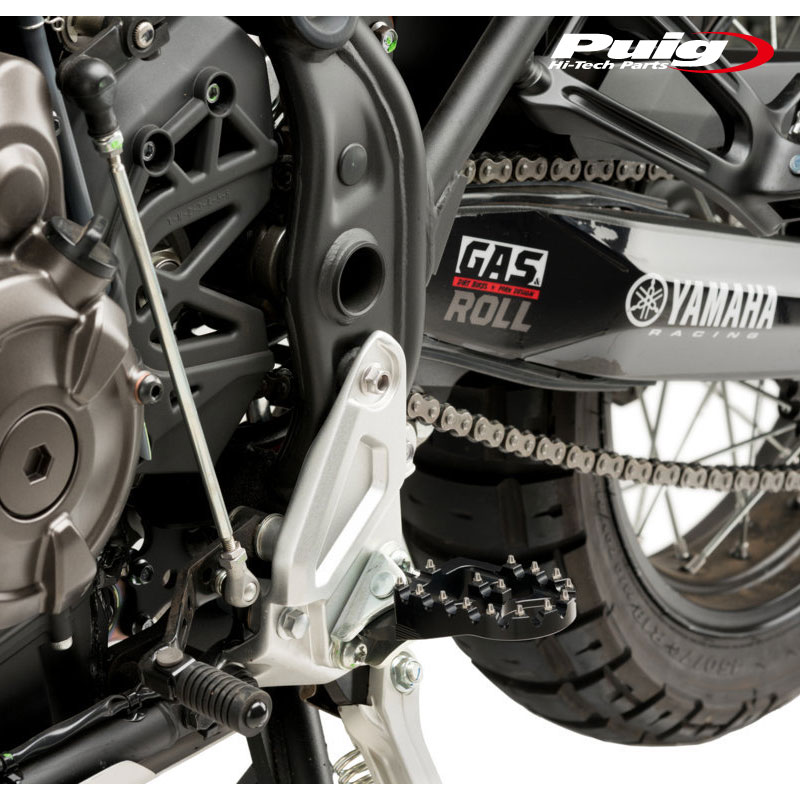 Puig 21203N FOOT PEGS オフロード [BLACK] TENERE 700 (20-25) TENERE 700 RALLY EDITION (25) プーチ フットペグ