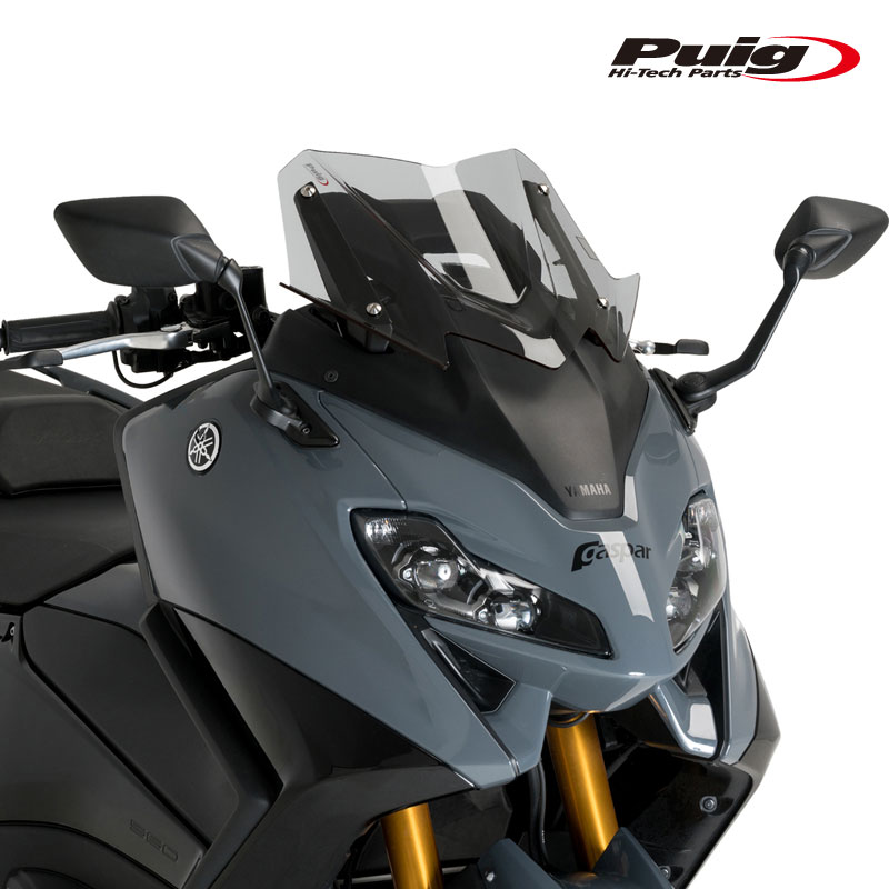 Puig 21269H SCREEN V-TECH LINE [SMOKE] YAMAHA T-MAX 560 (22-23) T-MAX 560 DX (22-23) T-MAX 560 SD (22-23) T-MAX 560 TECH MAX (22-23) プーチ TOURING スクリーン カウル