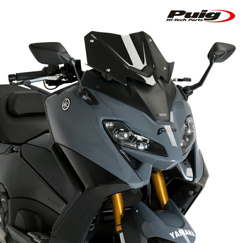 Puig 21269N SCREEN V-TECH LINE [BLACK] YAMAHA T-MAX 560 (22-23) T-MAX 560 DX (22-23) T-MAX 560 SD (22-23) T-MAX 560 TECH MAX (22-23) プーチ TOURING スクリーン カウル 11,805円