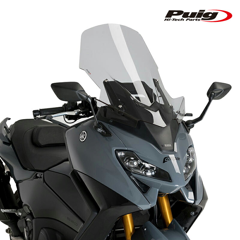 Puig 21270H SCREEN V-TECH TOURING [SMOKE] YAMAHA T-MAX 560 (22-26) T-MAX 560 TECH MAX (22-26) プーチ スクリーン カウル｜RAMBUTAN 20,988円