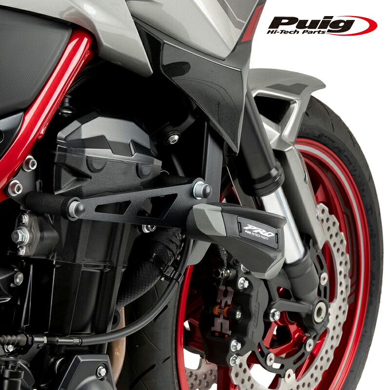 Puig 21313N FRAME SLIDERS PRO Kawasaki Z900 (17-23) Z900SE (22-23) プーチ フレームスライダー