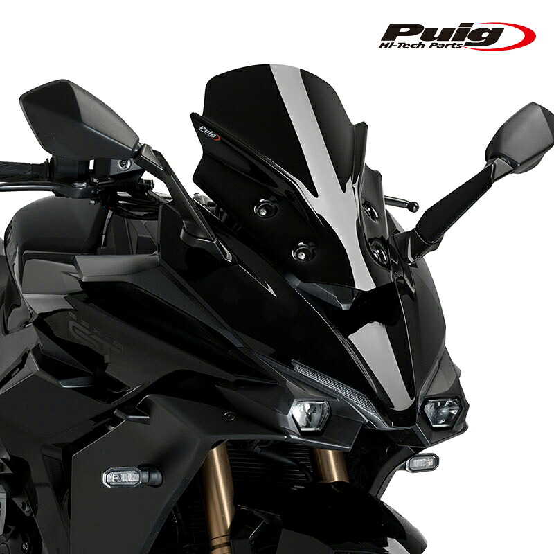Puig 21341N RACING-Sport [BLACK] SUZUKI GSX-S1000GT (22-25) プーチ スクリーン カウル