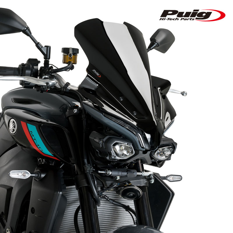 Puig 21362N NEW GENERATION TOURING [BLACK] YAMAHA MT-10 (22-25) MT-10 SP (22-25) プーチ スクリーン カウル