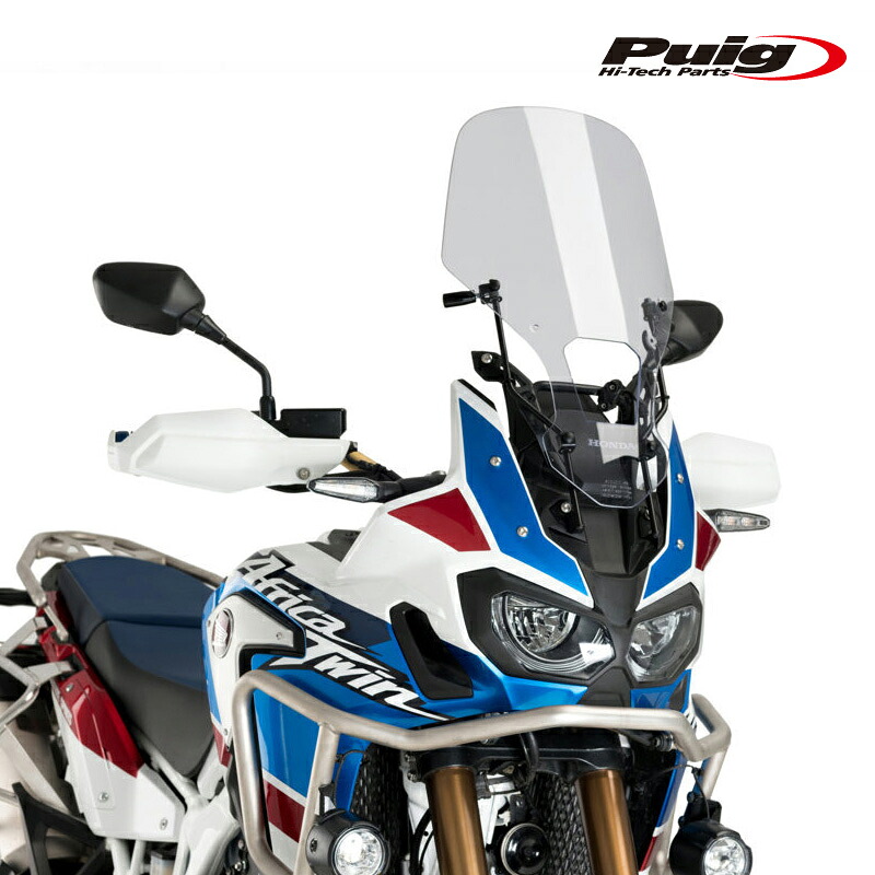 Puig 3493N SUPPORT M.E.M Manual Lifting Mechanism for HONDA CRF1000L AFRICA TWIN (16-19) プーチ スクリーン可動調整システム サポート