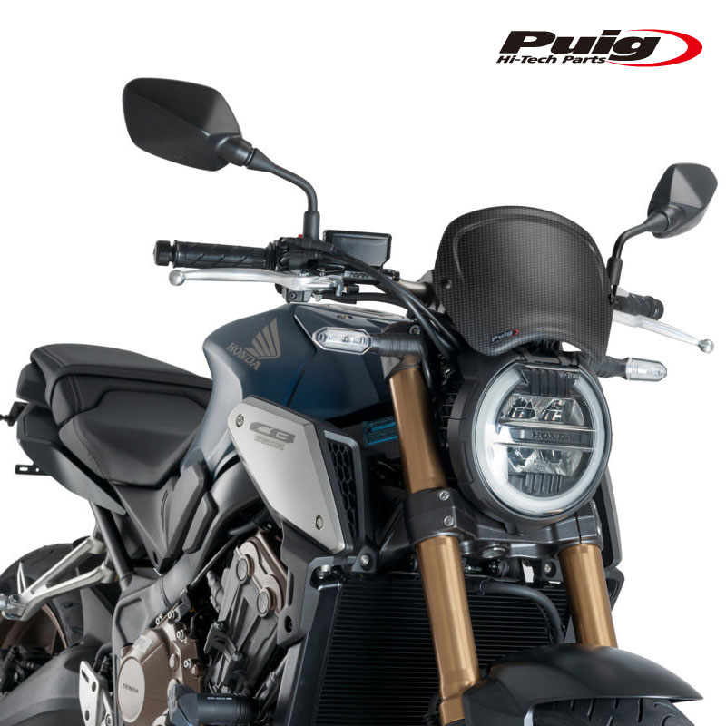 Puig 9768C FRONT PANEL [CARBON LOOK] HONDA CB1000R (18-20) CB650R (19-23) プーチ フロントパネル ゼッケンプレート 13,658円