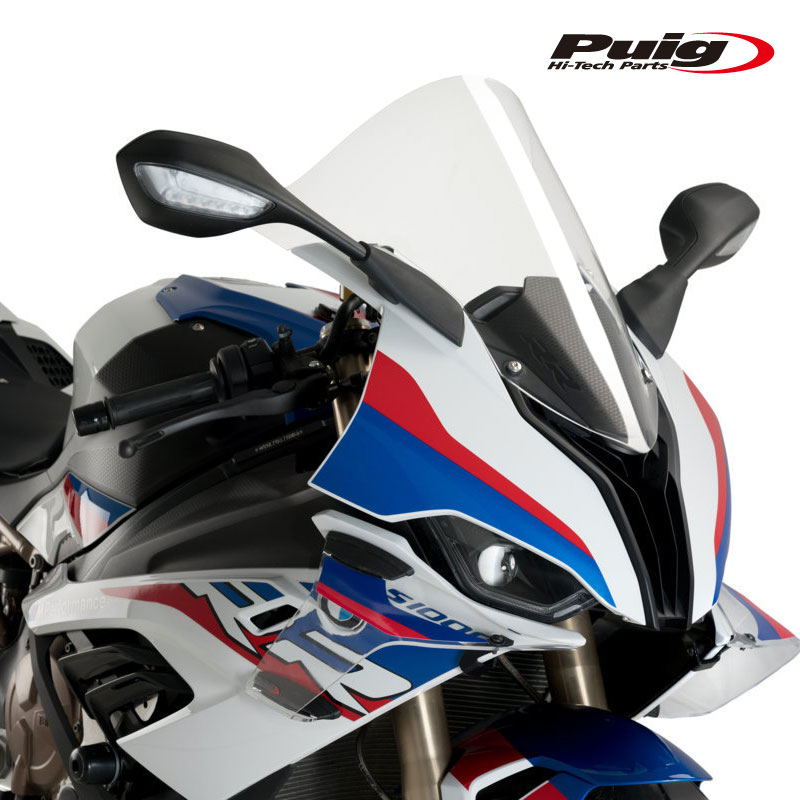 Puig 20522W FRONTAL SPOILER GP [CLEAR] BMW S1000RR (19-23) プーチ カウル サイドカバー