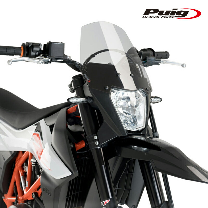 Puig 3586H NEW GENERATION SPORT [SMOKE] KTM 690 ENDURO R (19-23) 690 SCM R (19-23) プーチ スクリーン カウル 11,246円