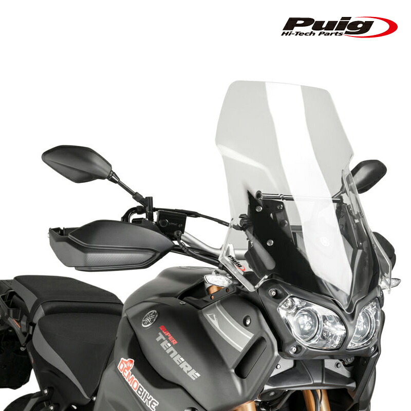Puig 7541W TOURING SCREEN [CLEAR] YAMAHA XT1200Z SUPER TENERE (14-22) XT1200Z SUPER TENERE ZE (19-22) プーチ スクリーン カウル
