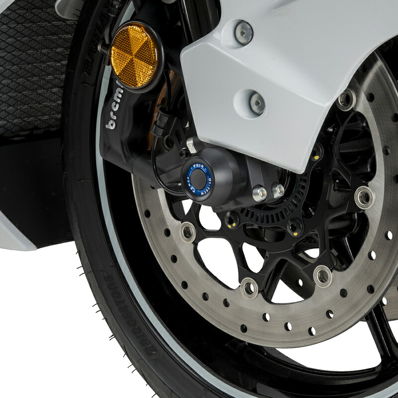 Puig 20880N [PHB19] FRONT AXLE SLIDER SUZUKI GSX-R1300 HAYABUSA (21-25) プーチ スライダー パッド｜RAMBUTAN