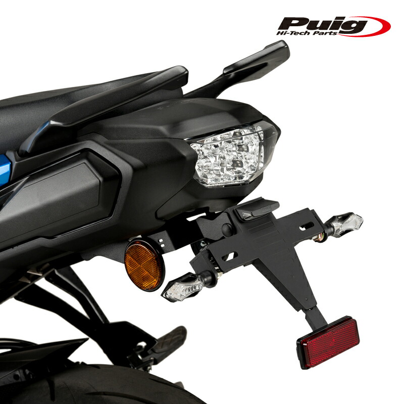 Puig 21142N LICENSE SUPPORTS SUZUKI GSX-S1000GT (22-25) GSX-S1000GT TRAVEL EDITION (22-23) GSX-S1000GX (24-25) プーチ フェンダーレス