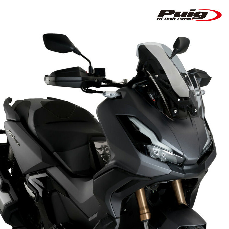 Puig 21273H RACING-Sport [SMOKE] HONDA X-ADV 350 (22-26) X-ADV 350 SE (26) プーチ スクリーン カウル｜RAMBUTAN