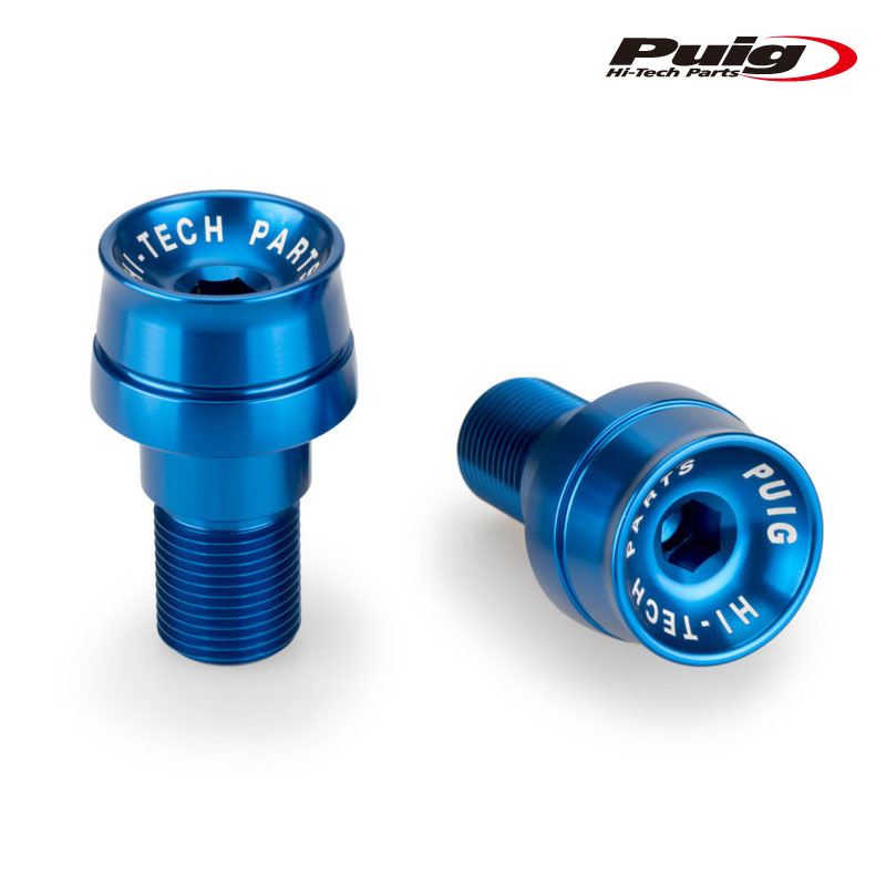 Puig 21292A SPEED BAR END [BLUE] YAMAHA T-MAX560/DX/SX/TECH MAX (22-23) ハンドルバーエンド プーチ