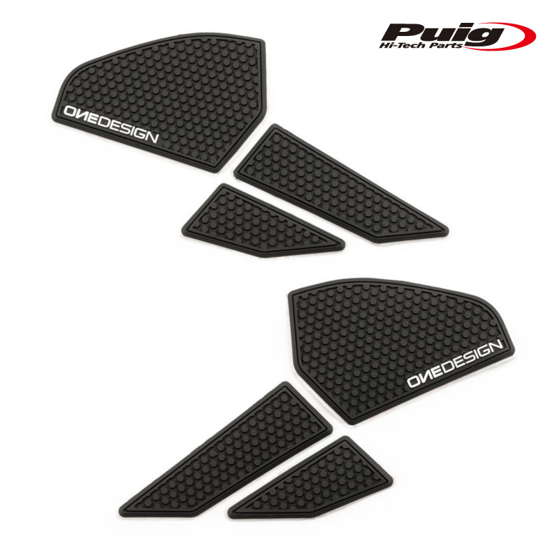 Puig 21305N SIDE TANK PADS [BLACK] YAMAHA MT-03 (20-23) MT-25 (20-23) プーチ サイド タンクパッド