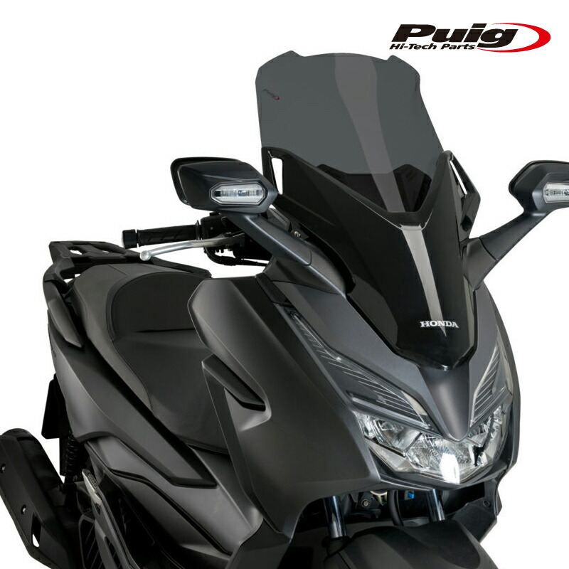 Puig 21319F SCREEN V-TECH LINE SPORT [DARK SMOKE] HONDA FORZA 125(18-20) FORZA 300(18-20) プーチ スポーツスクリーン