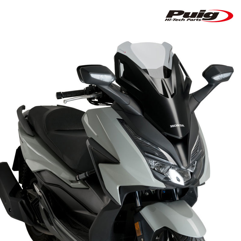 Puig 21320H SCREEN V-TECH SPORT [SMOKE] HONDA FORZA125 (21-26) FORZA350 (21-26) プーチ スクリーン カウル スポーツ
