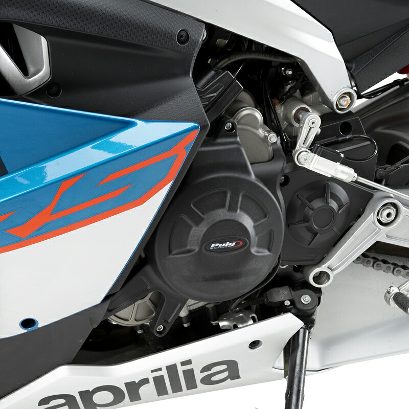 Puig 21500N ENGINE PROTECTIVE COVER aprilia RS660 (21-23) プーチ エンジンカバー FIM承認タイプ