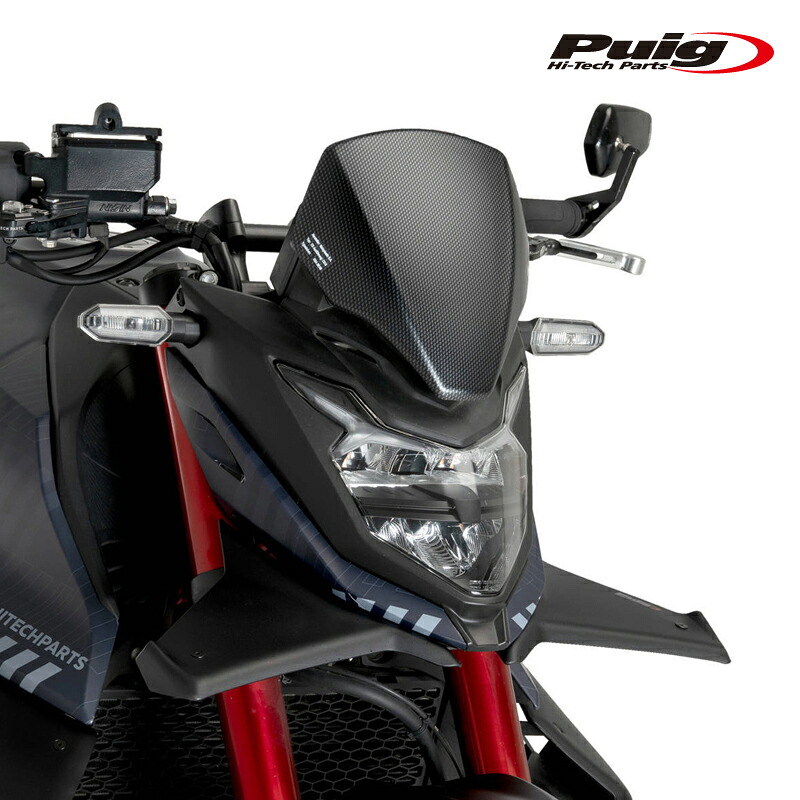 Puig 21571C NEW GENERATION SPORT PLUS [CARBON LOOK] HONDA CB750 HORNET (23) プーチ スクリーン カウル