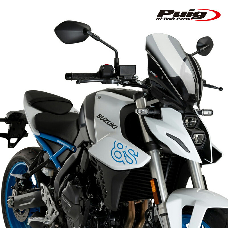 Puig 21650H NEW GENERATION TOURING [SMOKE] SUZUKI GSX-8S (23-26) プーチ スクリーン カウル｜RAMBUTAN