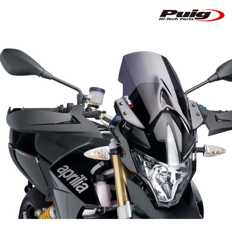 Puig 4947F NEW GENERATION WINDSHIELD TOURING [DARK SMOKE] aprilia DORSODURO 1200 (11-16) DORSODURO 750 (08-16) プーチ スクリーン カウル