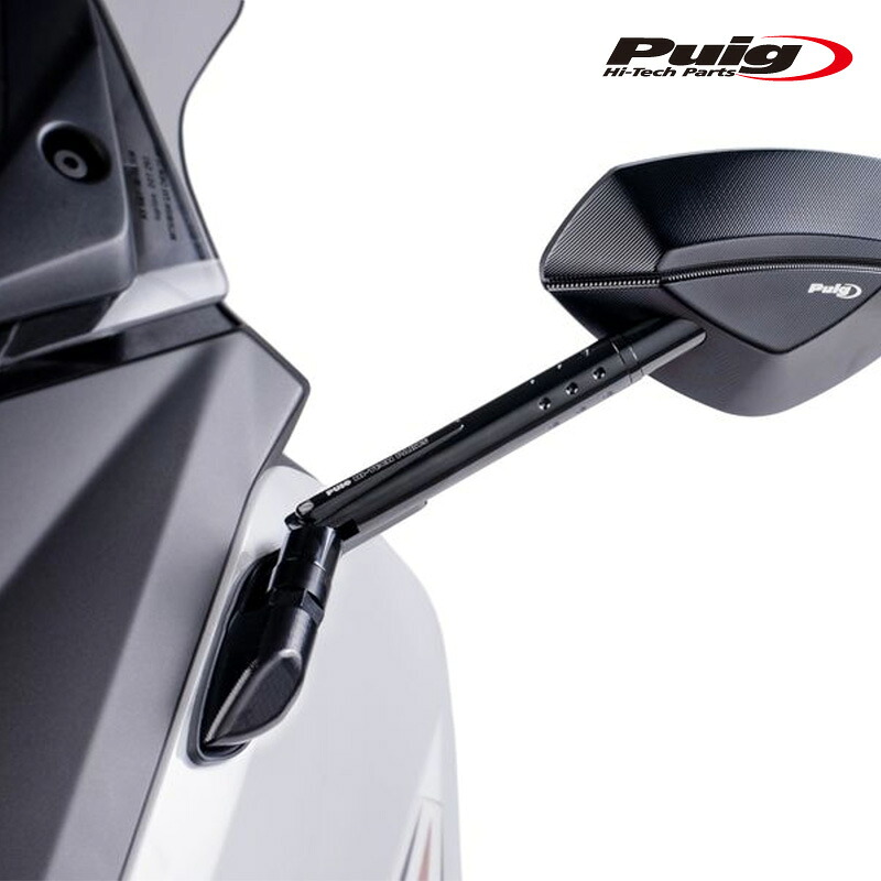 Puig 9573N MIRROR ADAPTER (L) YAMAHA T-MAX (12-13) プーチ ミラーアダプター 左