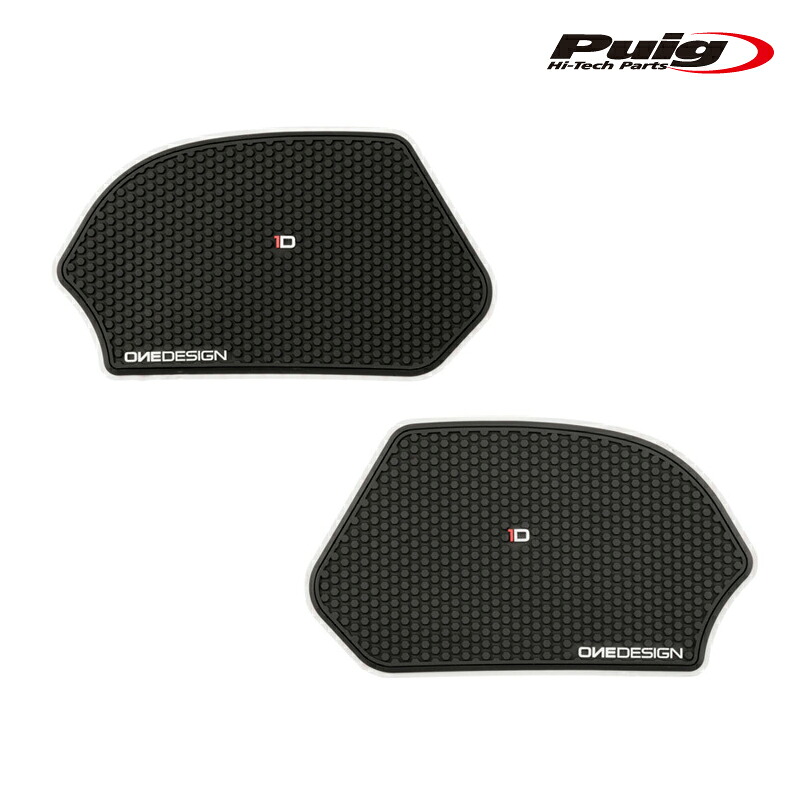 Puig 20083N SIDE TANK PADS [BLACK] SUZUKI GSX-R600 (11-16)(23) GSX-R750 (11-16) プーチ サイドタンクパッド