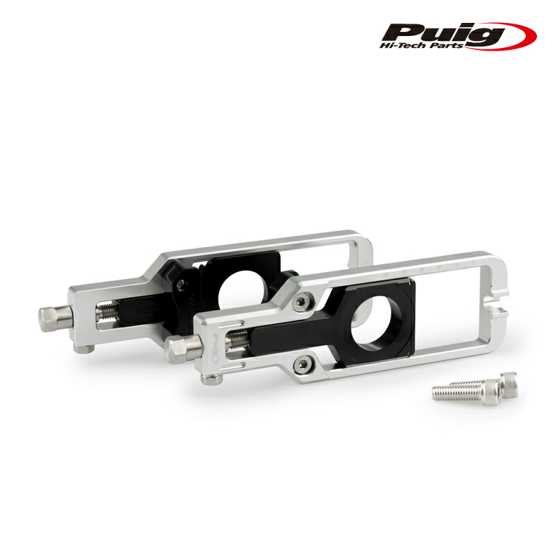 Puig 21003P CHAIN TENSIONER [SILVER] SUZUKI GSX-R1000R(17-21) プーチ チェーン テンショナー