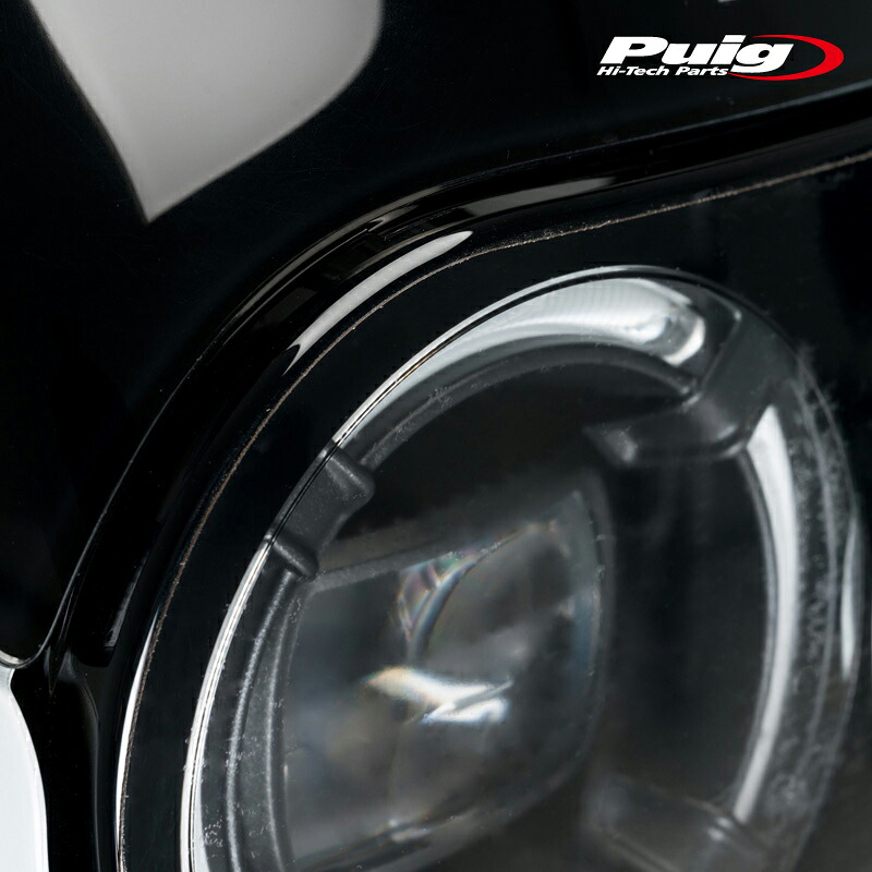 Puig 21439W ADHERE HEADLIGHT PROTECTOR [CLEAR] DUCATI DESERT X (22-25) DESERT X DISCOVERY (25) プーチ ヘッドライトプロテクトシート