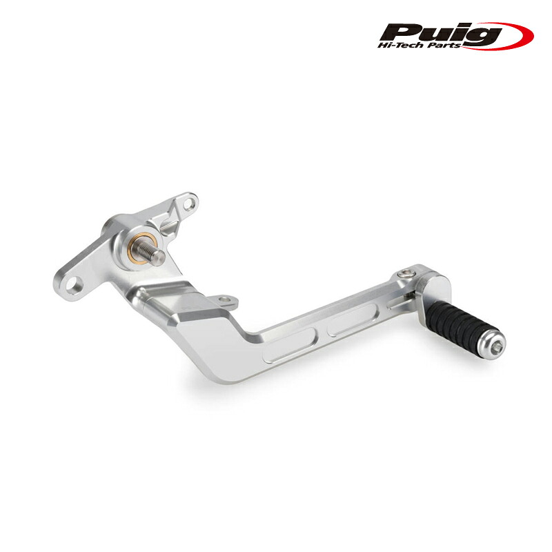 Puig 21470P ADJUSTABLE BRAKE FOOT PEDAL [SILVER] YAMAHA MT-09/SP (21-23) TRACER 9/GT (21-23) プーチ アジャスタブルブレーキペダル