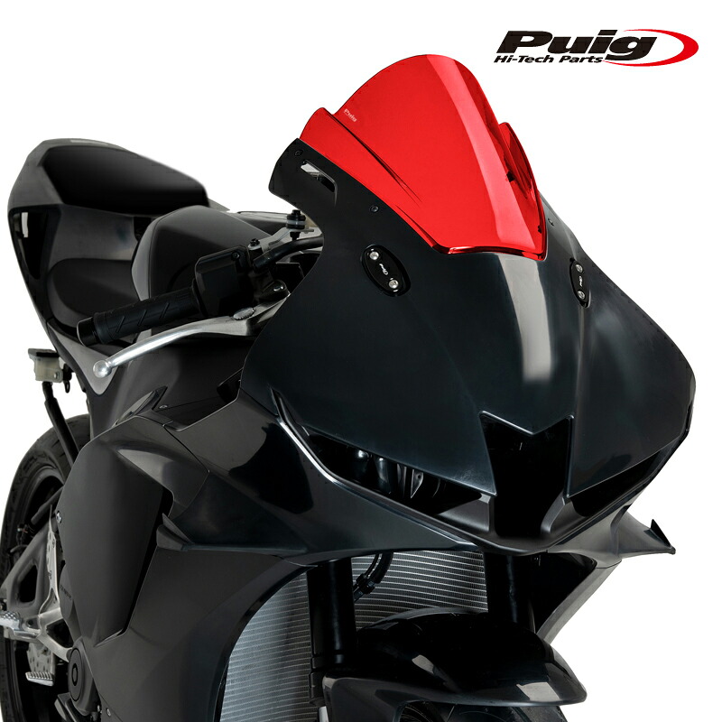 Puig 21522R Z-RACING SCREEN [RED] HONDA CBR600RR(23-25) プーチ スクリーン カウル｜RAMBUTAN